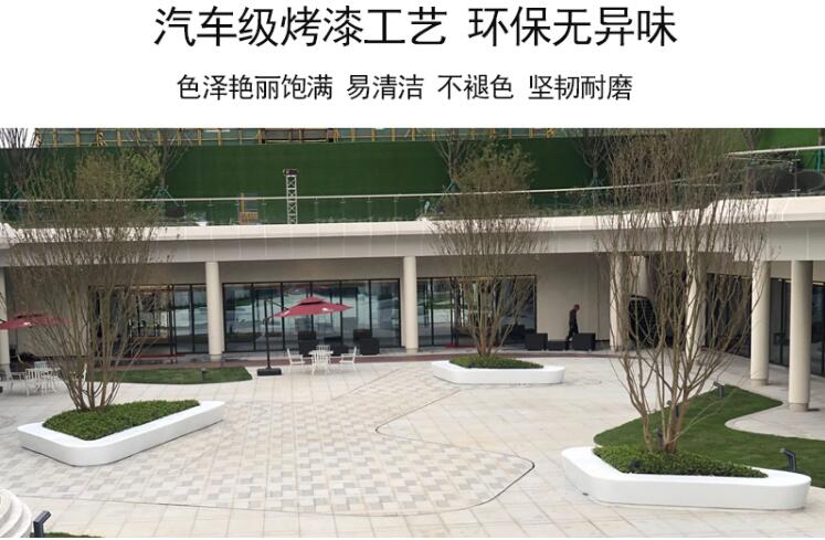 三角形異形玻璃鋼GRC樹池坐凳 三角形異形玻璃鋼GRC樹池坐凳