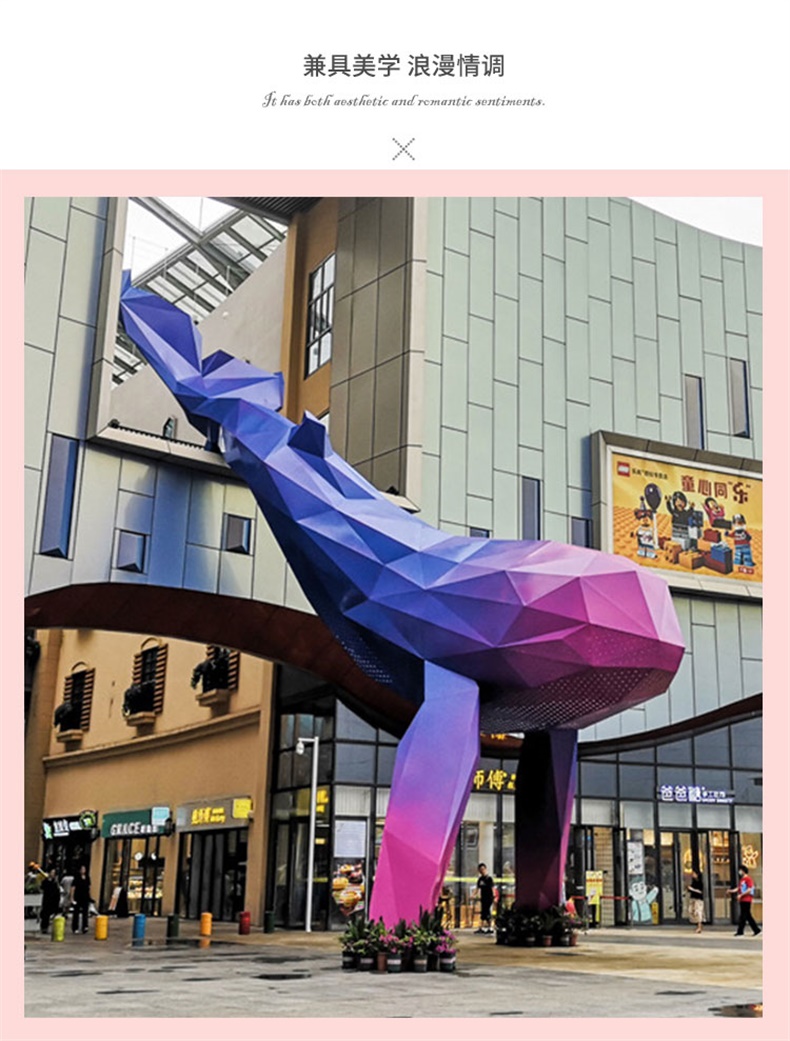 鯨魚玻璃鋼雕塑商場酒店售樓部大型擺件 鯨魚玻璃鋼雕塑商場酒店售樓部大型擺件