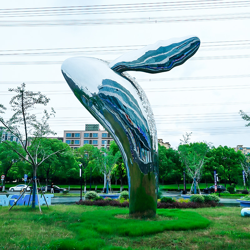 不銹鋼海豚雕塑海洋水景藝術(shù)擺件 不銹鋼海豚雕塑海洋水景藝術(shù)擺件