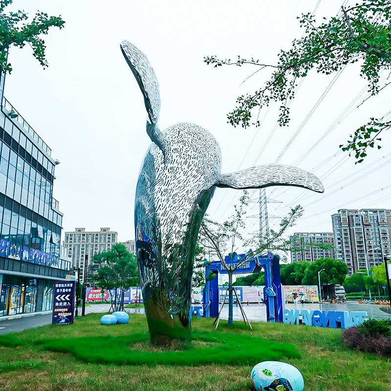不銹鋼海豚雕塑海洋水景藝術(shù)擺件 不銹鋼海豚雕塑海洋水景藝術(shù)擺件