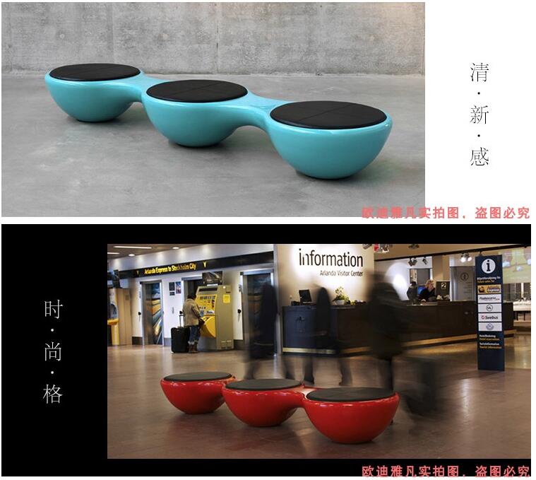 玻璃鋼木紋面戶外景觀坐凳 玻璃鋼木紋面戶外景觀坐凳
