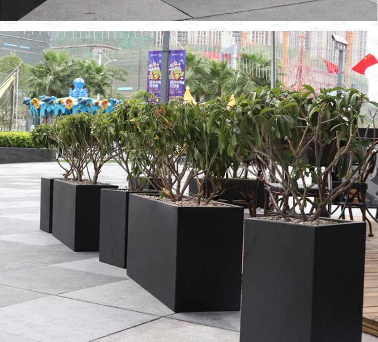 玻璃鋼戶外長(zhǎng)方形花箱街區(qū)市政花盆 玻璃鋼戶外長(zhǎng)方形花箱街區(qū)市政花盆
